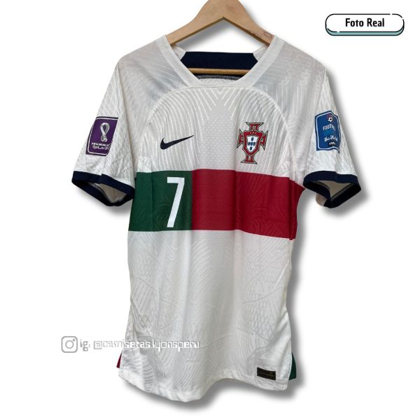 CAMISETA PORTUGAL 2022/23 (2DA EQUIPACIÓN) VERSIÓN JUGADOR