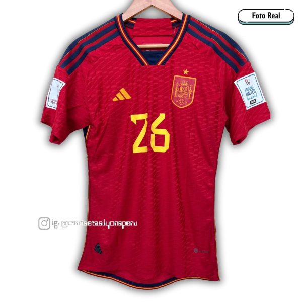 ESPAÑA 2023/24 VERSIÓN JUGADOR (1ERA EQUIPACIÓN)