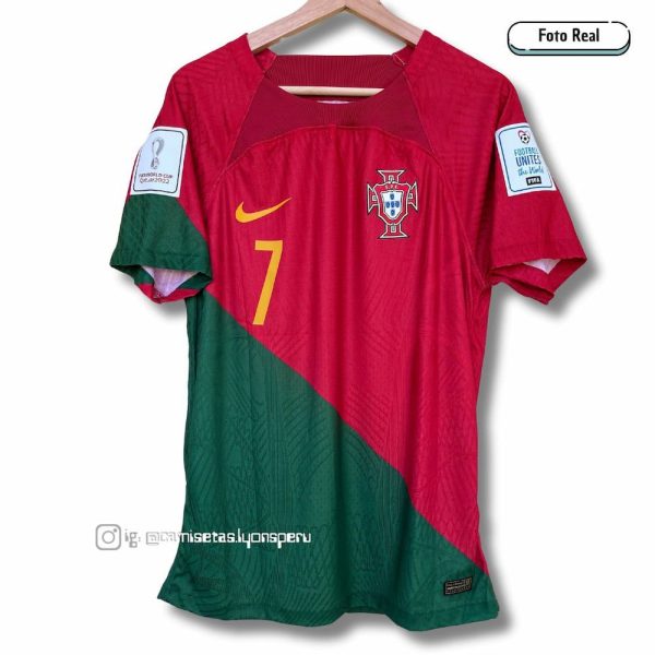 CAMISETA PORTUGAL 2022/23 (1ERA EQUIPACIÓN) VERSIÓN JUGADOR