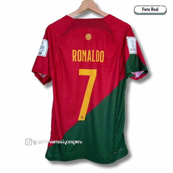CAMISETA PORTUGAL 2022/23 (1ERA EQUIPACIÓN) VERSIÓN JUGADOR