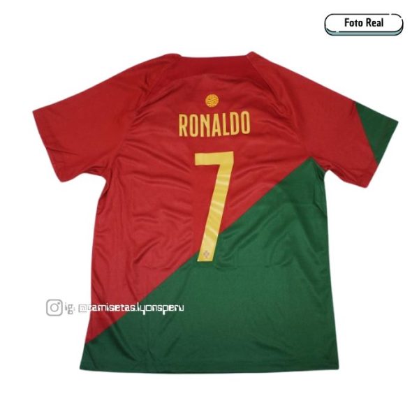 CAMISETA PORTUGAL 2022/23 VERSIÓN FAN (1ERA EQUIPACIÓN)