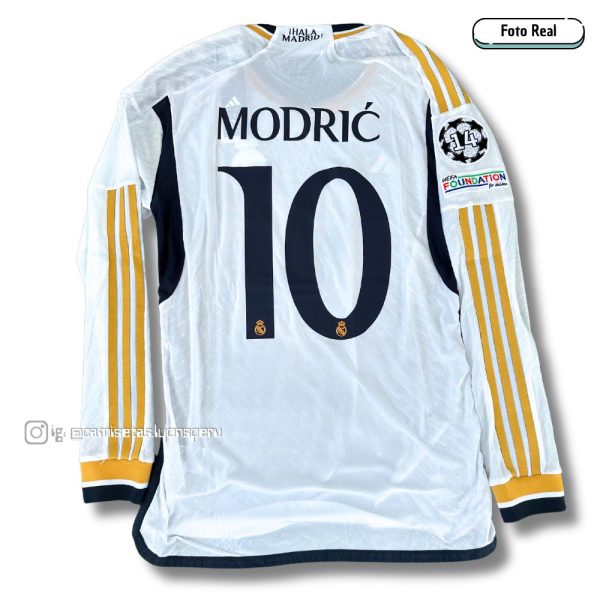 CAMISETA REAL MADRID 2023/24 VERSIÓN JUGADOR – MANGA LARGA (1ERA EQUIPACIÓN)