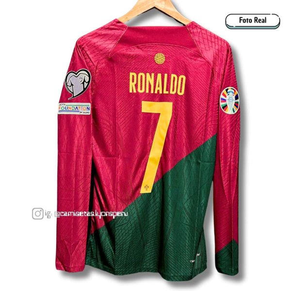 PORTUGAL 2022/23 (1ERA EQUIPACIÓN) VERSIÓN JUGADOR – MANGA LARGA