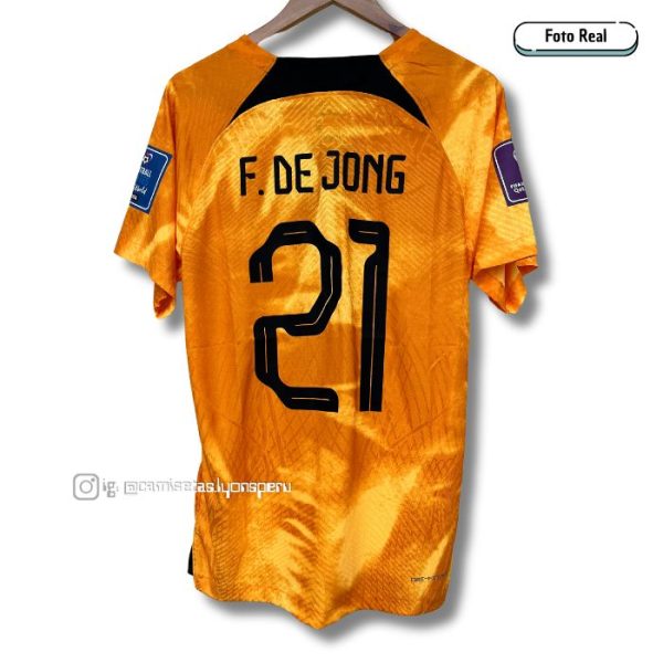 PAISES BAJOS 2022/23 VERSIÓN JUGADOR (1ERA EQUIPACIÓN)