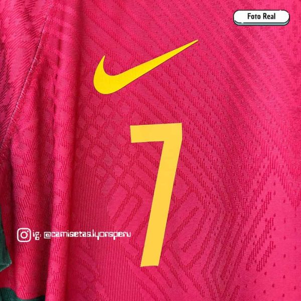 CAMISETA PORTUGAL 2022/23 (1ERA EQUIPACIÓN) VERSIÓN JUGADOR