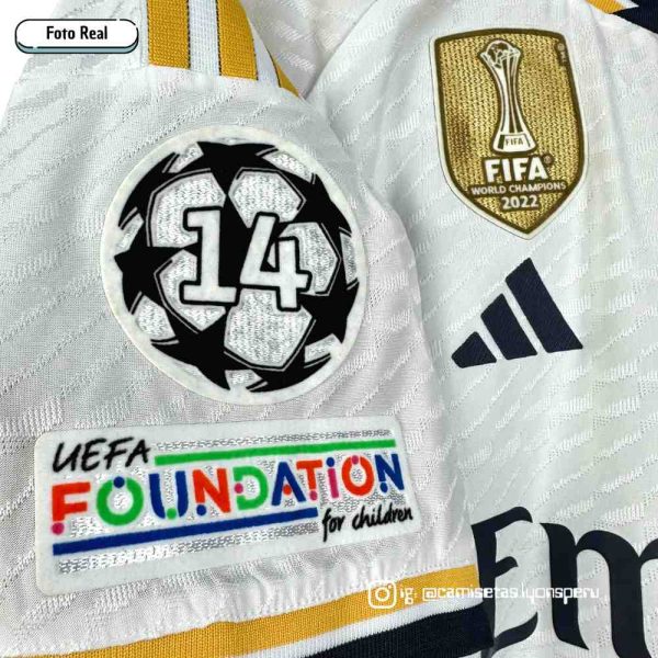 CAMISETA REAL MADRID 2023/24 (1ERA EQUIPACIÓN) VERSIÓN JUGADOR