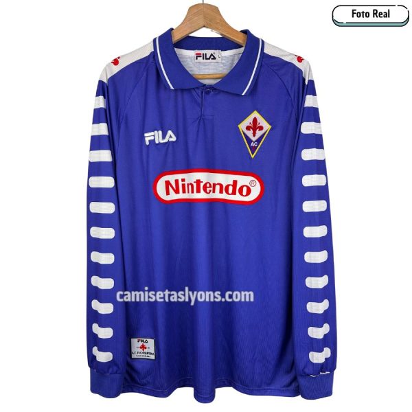 CAMISETA FIORENTINA 1998/99 MANGA LARGA