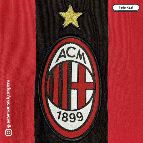AC MILAN 2006/07 (1ERA EQUIPACIÓN) MANGA LARGA