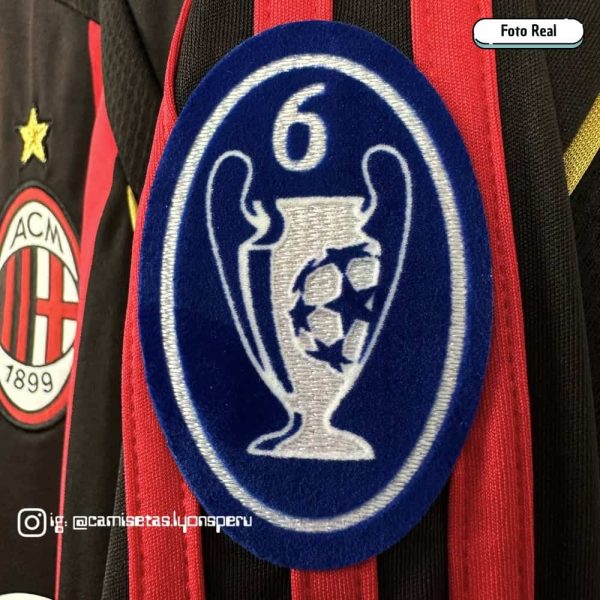 AC MILAN 2006/07 (1ERA EQUIPACIÓN) MANGA LARGA