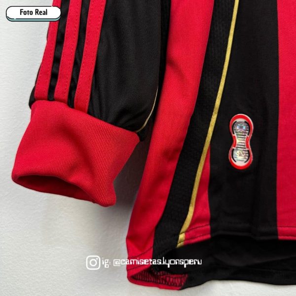 AC MILAN 2006/07 (1ERA EQUIPACIÓN) MANGA LARGA