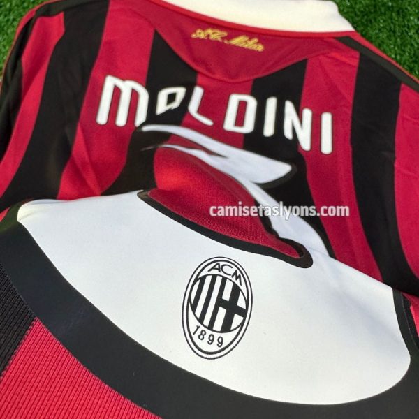 CAMISETA AC MILAN 2009/10 (1ERA EQUIPACIÓN) MANGA LARGA