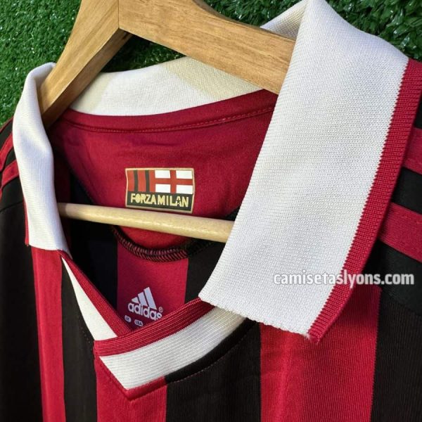 CAMISETA AC MILAN 2009/10 (1ERA EQUIPACIÓN) MANGA LARGA