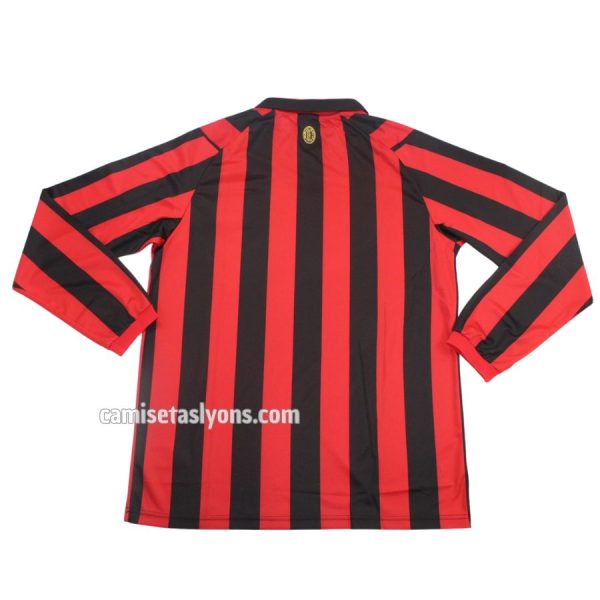 CAMISETA AC MILAN 125 AÑOS MANGA LARGA