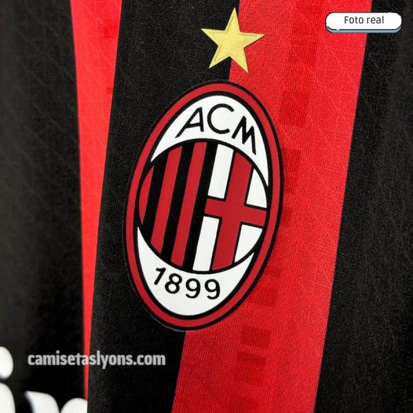 AC MILAN 2024/25 (1ERA EQUIPACIÓN) VERSIÓN JUGADOR
