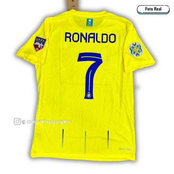 CAMISETA AL NASSR 2023/24 1ERA EQUIPACIÓN (VERSIÓN JUGADOR)