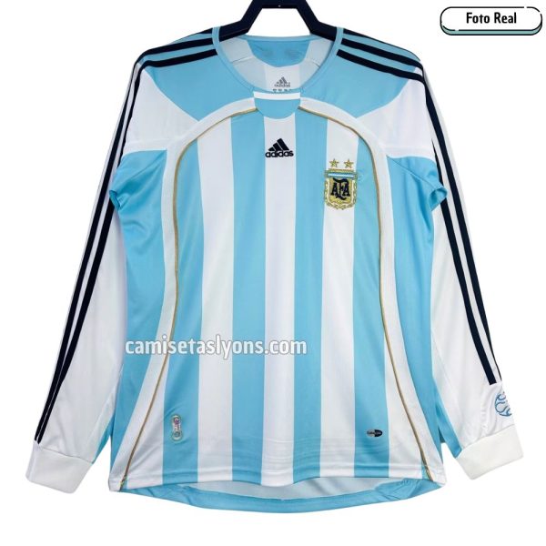 CAMISETA ARGENTINA 2006 MANGA LARGA