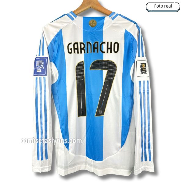 ARGENTINA 2024/25 (1ERA EQUIPACIÓN) VERSIÓN JUGADOR – MANGA LARGA