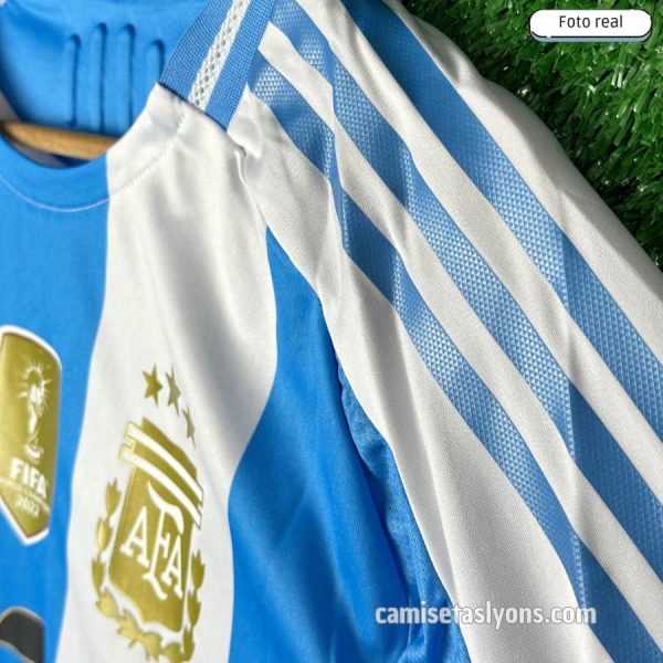 ARGENTINA 2024/25 (1ERA EQUIPACIÓN) VERSIÓN JUGADOR – MANGA LARGA