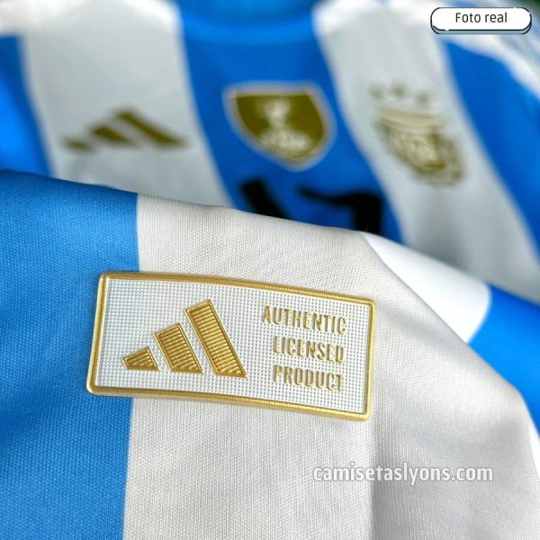 ARGENTINA 2024/25 (1ERA EQUIPACIÓN) VERSIÓN JUGADOR – MANGA LARGA
