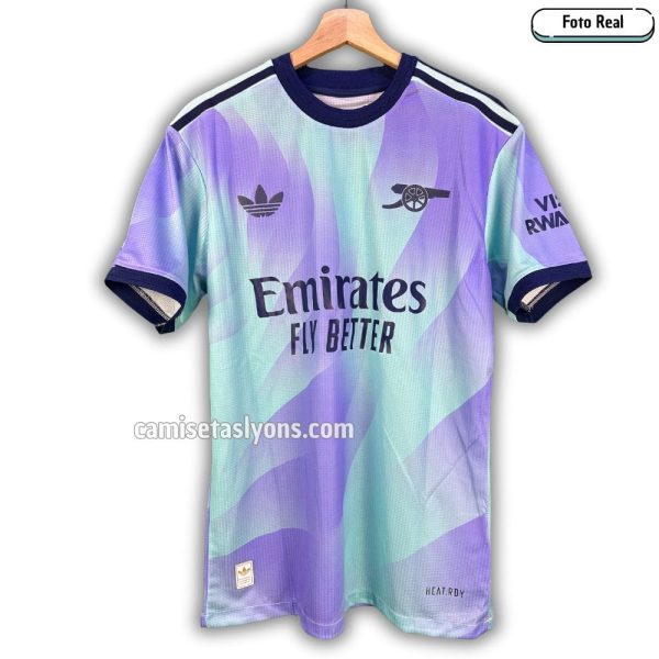 CAMISETA ARSENAL 2024/25 (3ERA EQUIPACIÓN) VERSIÓN JUGADOR