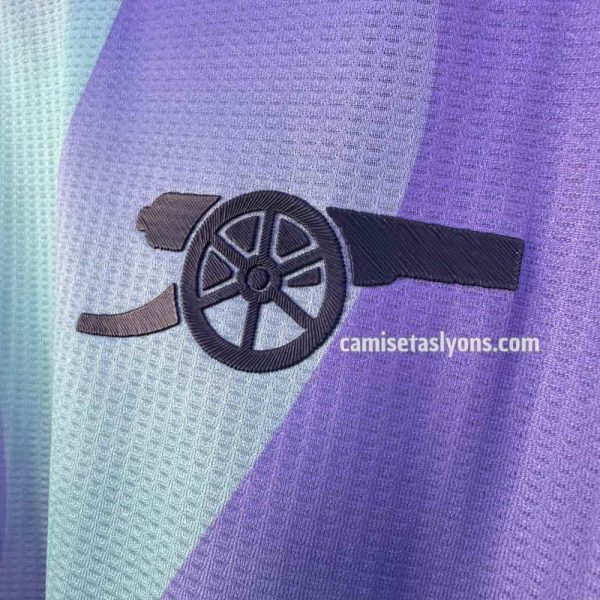 CAMISETA ARSENAL 2024/25 (3ERA EQUIPACIÓN) VERSIÓN JUGADOR MANGA LARGA