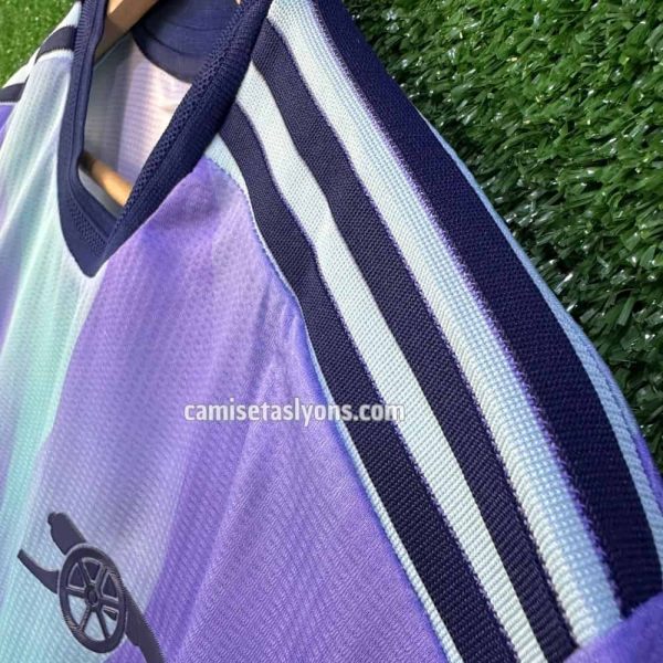 CAMISETA ARSENAL 2024/25 (3ERA EQUIPACIÓN) VERSIÓN JUGADOR MANGA LARGA
