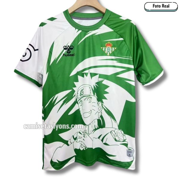 CAMISETA REAL BETIS x NARUTO