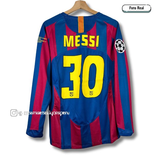 FC BARCELONA 2005/06 (1ERA EQUIPACIÓN) MANGA LARGA