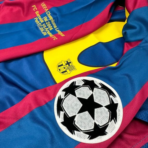 FC BARCELONA 2005/06 (1ERA EQUIPACIÓN) MANGA LARGA