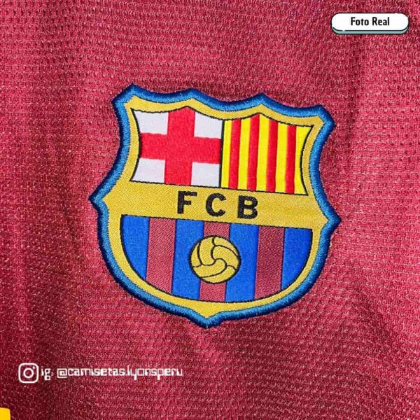 FC BARCELONA 2008/09 (1ERA EQUIPACIÓN) MANGA LARGA – FINAL ROMA 2009