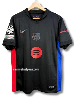 CAMISETA FC BARCELONA 2024/25 (2DA EQUIPACIÓN) VERSIÓN FAN