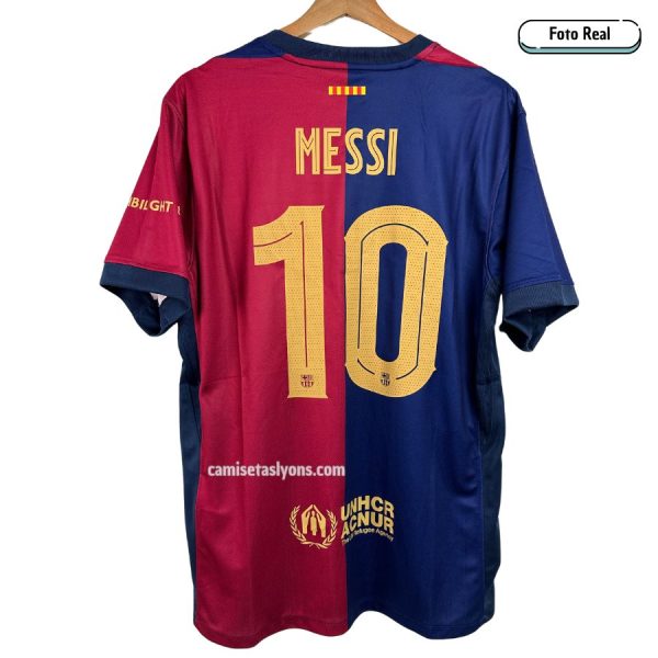 CAMISETA FC BARCELONA 2024/25 (1ERA EQUIPACIÓN) VERSIÓN FAN (LETRAS SPOTIFY)