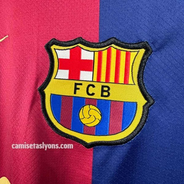 CAMISETA FC BARCELONA 2024/25 (1ERA EQUIPACIÓN) VERSIÓN FAN (LETRAS SPOTIFY)