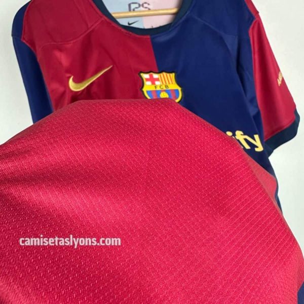 CAMISETA FC BARCELONA 2024/25 (1ERA EQUIPACIÓN) VERSIÓN FAN (LETRAS SPOTIFY)