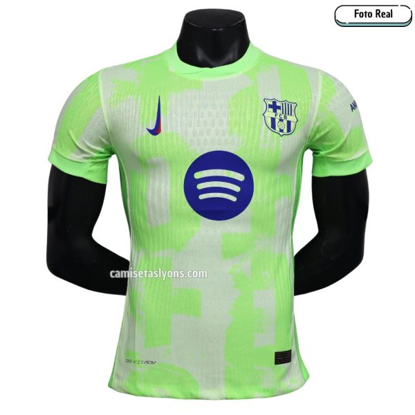 CAMISETA FC BARCELONA 2024/25 (3ERA EQUIPACIÓN) VERSIÓN JUGADOR