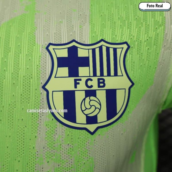 CAMISETA FC BARCELONA 2024/25 (3ERA EQUIPACIÓN) VERSIÓN JUGADOR