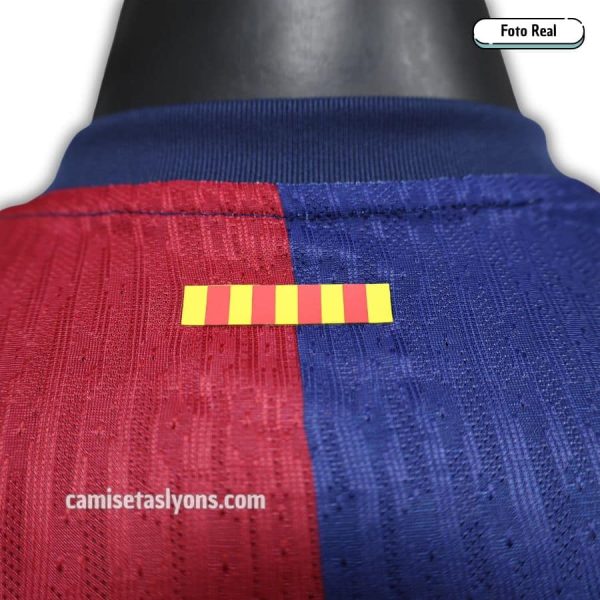FC BARCELONA 2024/25 – KIT VERSIÓN JUGADOR MANGA LARGA