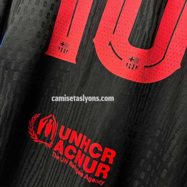 CAMISETA FC BARCELONA 2024/25 (2DA EQUIPACIÓN) VERSIÓN JUGADOR MANGA LARGA