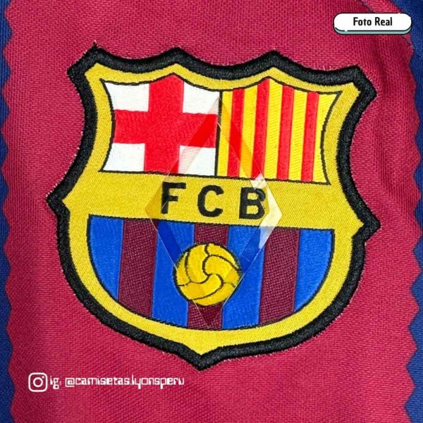 FC BARCELONA 2023/24 (1ERA EQUIPACIÓN) VERSIÓN FAN – MANGA LARGA