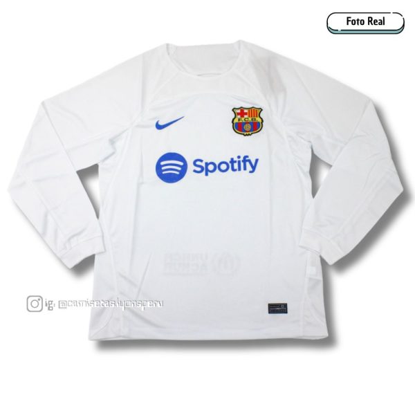 FC BARCELONA 2023/24 (2DA EQUIPACIÓN) VERSIÓN FAN – MANGA LARGA