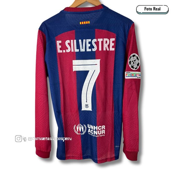 FC BARCELONA 2023/24 (1ERA EQUIPACIÓN) VERSION JUGADOR – MANGA LARGA
