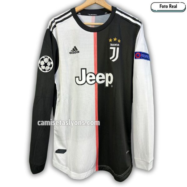 CAMISETA JUVENTUS 2019/20 VERSIÓN JUGADOR MANGA LARGA