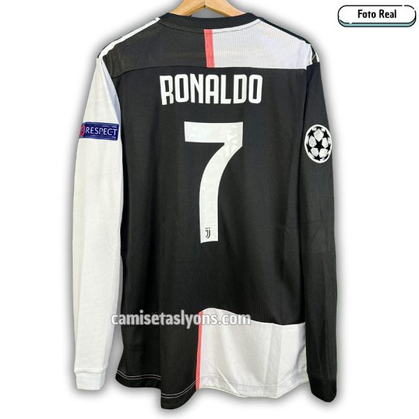 CAMISETA JUVENTUS 2019/20 VERSIÓN JUGADOR MANGA LARGA