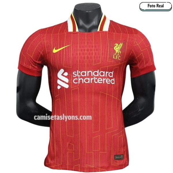 CAMISETA LIVERPOOL 2024/25 (1ERA EQUIPACIÓN) VERSIÓN JUGADOR