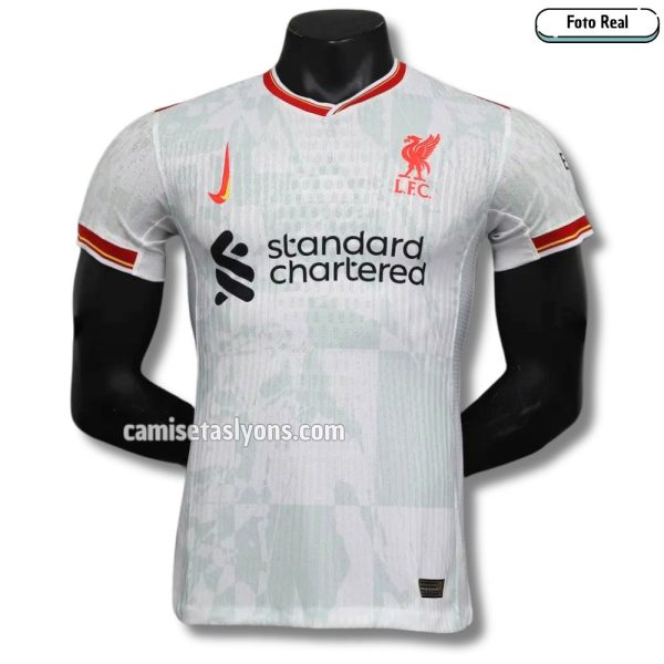 CAMISETA LIVERPOOL 2024/25 (2DA EQUIPACIÓN) VERSIÓN JUGADOR