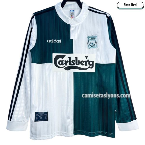 CAMISETA LIVERPOOL 1995/96 (2DA EQUIPACIÓN) MANGA LARGA