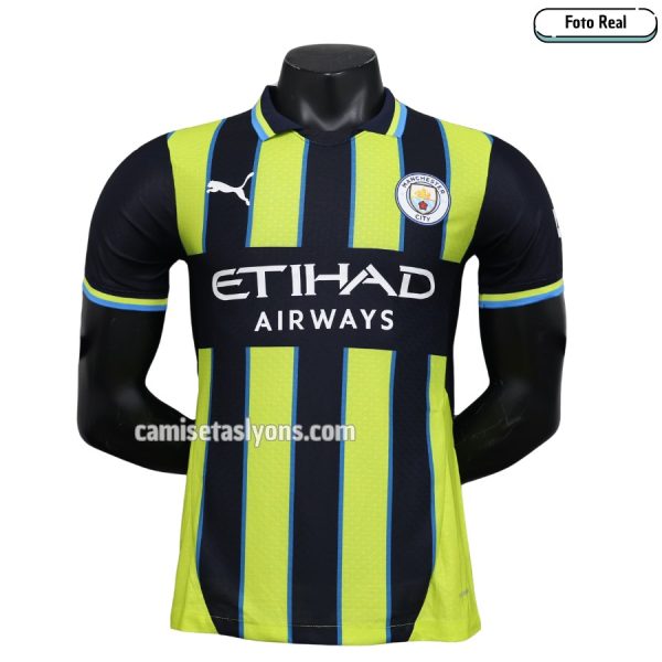 CAMISETA MANCHESTER CITY 2024/25 (2DA EQUIPACIÓN) VERSIÓN JUGADOR