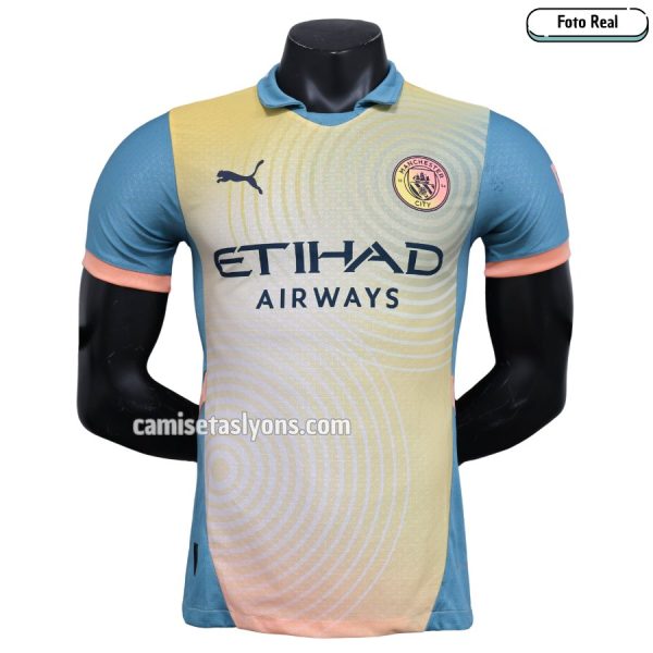 CAMISETA MANCHESTER CITY 2024/25 (4TA EQUIPACIÓN) VERSIÓN JUGADOR
