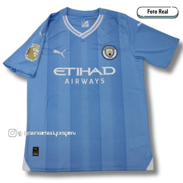 MANCHESTER CITY 2023/24 (1ERA EQUIPACIÓN) VERSIÓN FAN