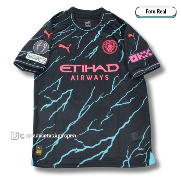 MANCHESTER CITY 2023/24 (3ERA EQUIPACIÓN) VERSIÓN FAN
